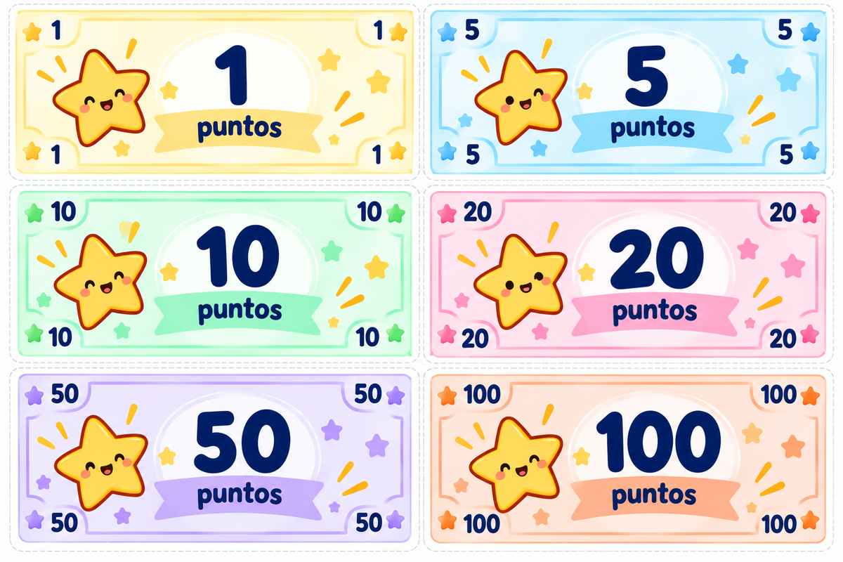 Billetes de Puntos